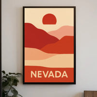 Nevada Sunset Poster