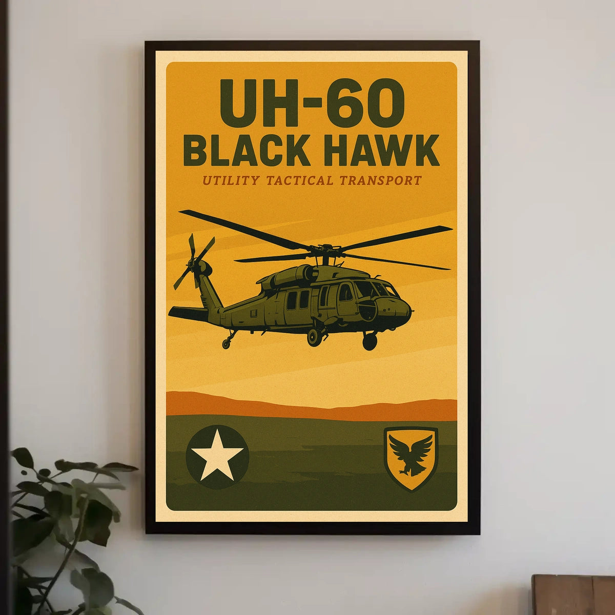 UH-60 Black Hawk Poster