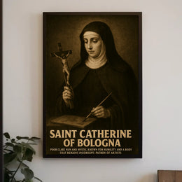 Saint Catherine Of Bologna Poster