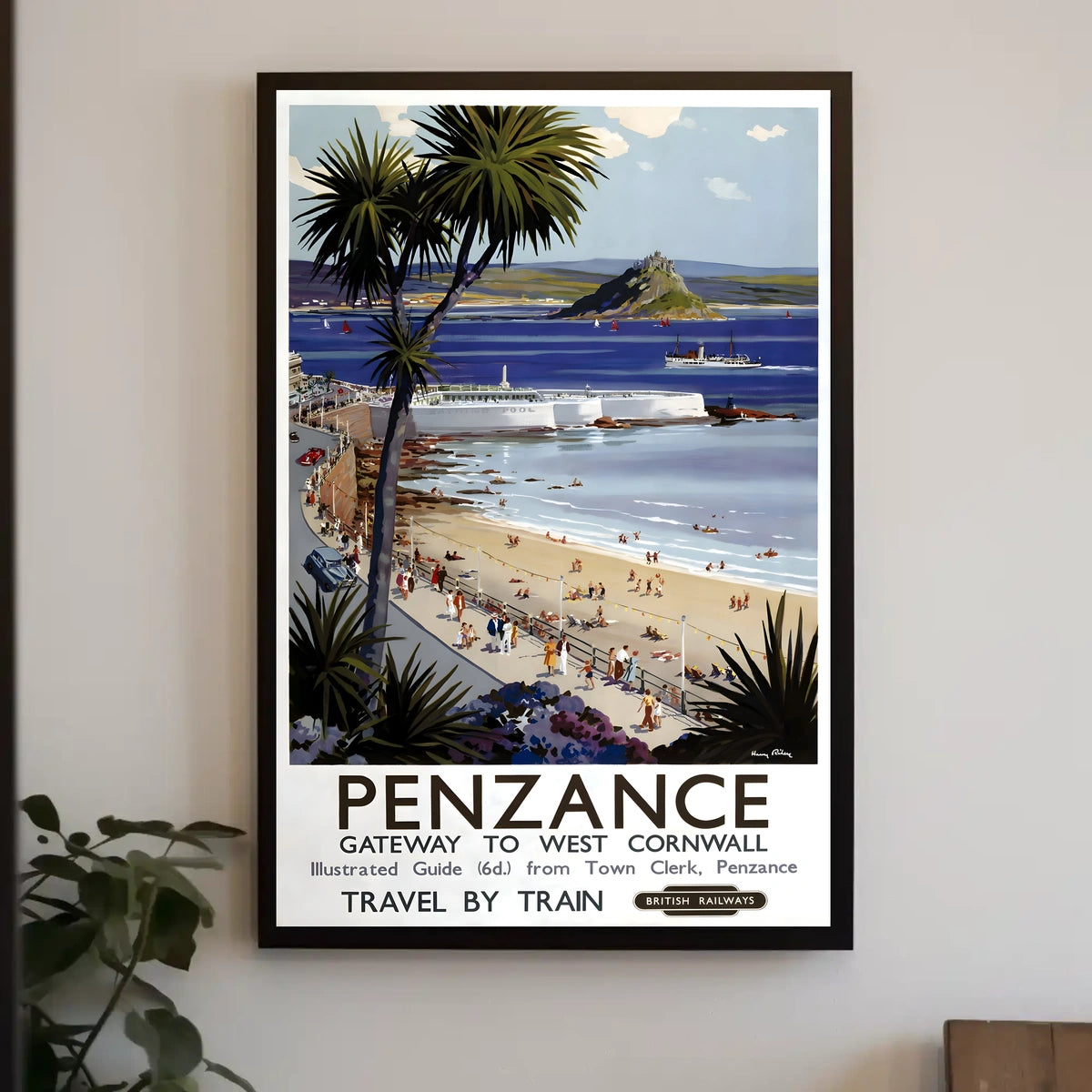 Penzance Gateway To West Cornwall Poster