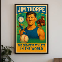 Celebrating a Legend The Greatest Athlete in the World Poster