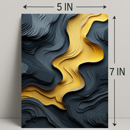 Flowing Layers Poster PosterGoat