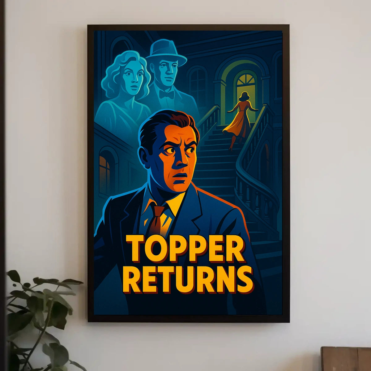 Topper Returns Wanderlust Globe Inspired Cinematic Poster