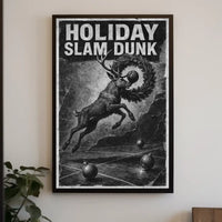Holiday Slam Dunk Poster