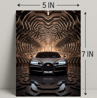 Futuristic Elegance Poster