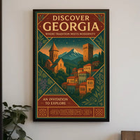 Discover Georgia Poster