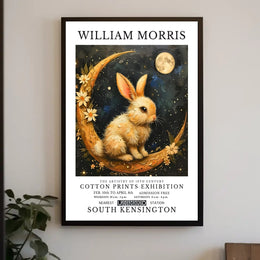 William Morris Exhibition Fantasy or Mythology Poster
