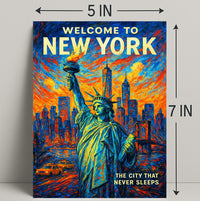 Welcome to New York Poster PosterGoat