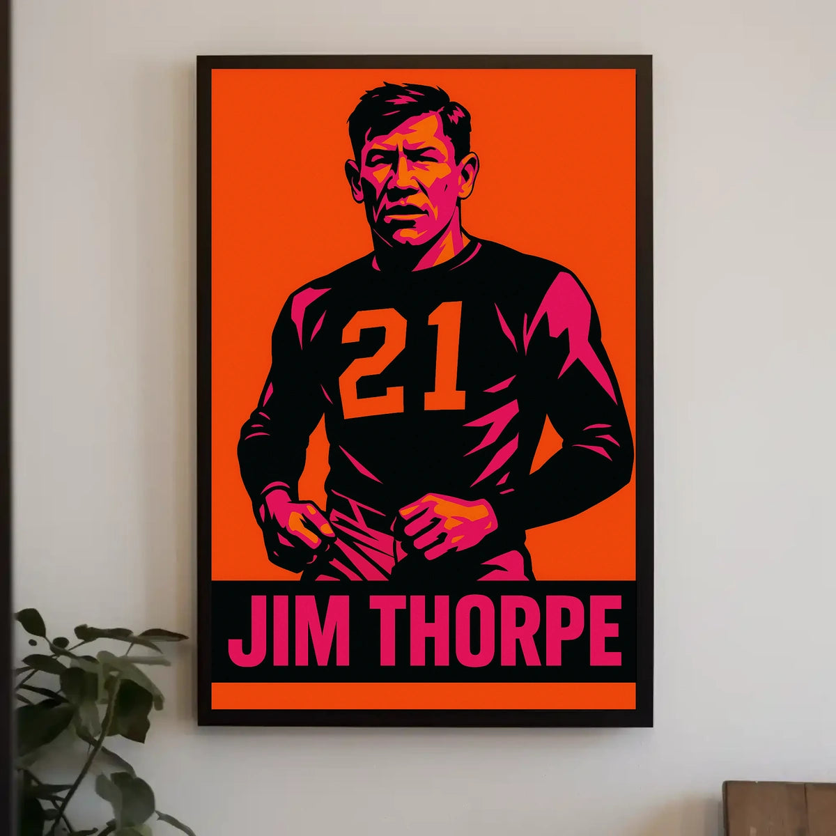 Jim Thorpe Tribute Poster