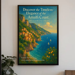 Discover the Timeless Elegance of the Amalfi Coast Poster