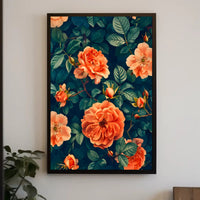 Floral Elegance William Morris Art Poster