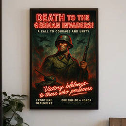 Call To Courage And Unity Poster