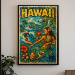 Hawaii Adventure Poster