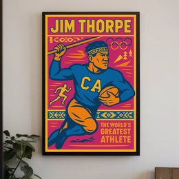 The Worlds Greatest Athlete Poster
