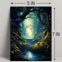 Enchanted Forest Pathway Poster