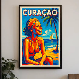 Curaçao Beach Vibes Poster