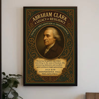 Abraham Clark A Legacy of Resilience Poster