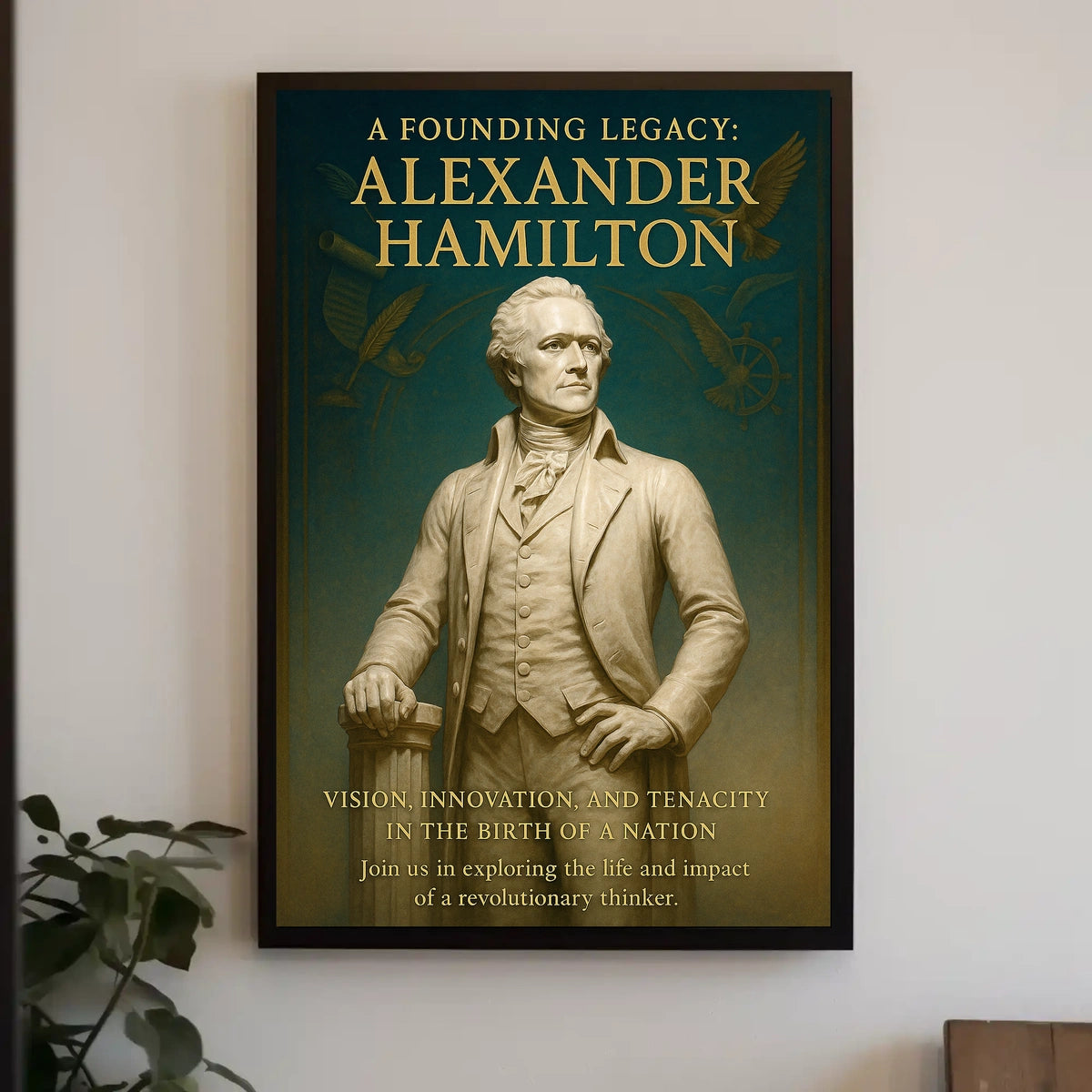 Alexander Hamilton A Founding Legacy Poster