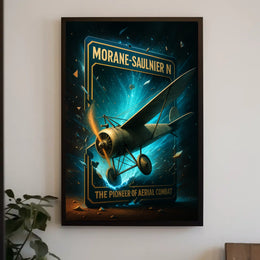 Morane-Saulnier N The Pioneer of Aerial Combat Poster