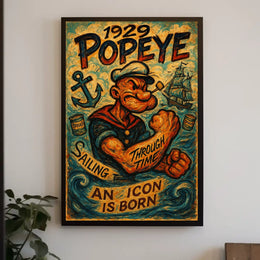 Popeye 1929 Art Poster POP-38