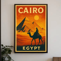 Cairo, Egypt Timeless Adventure Poster