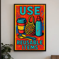 Use Reusable Items Poster