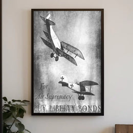 Air Supremacy and Liberty Bonds Poster PosterGoat