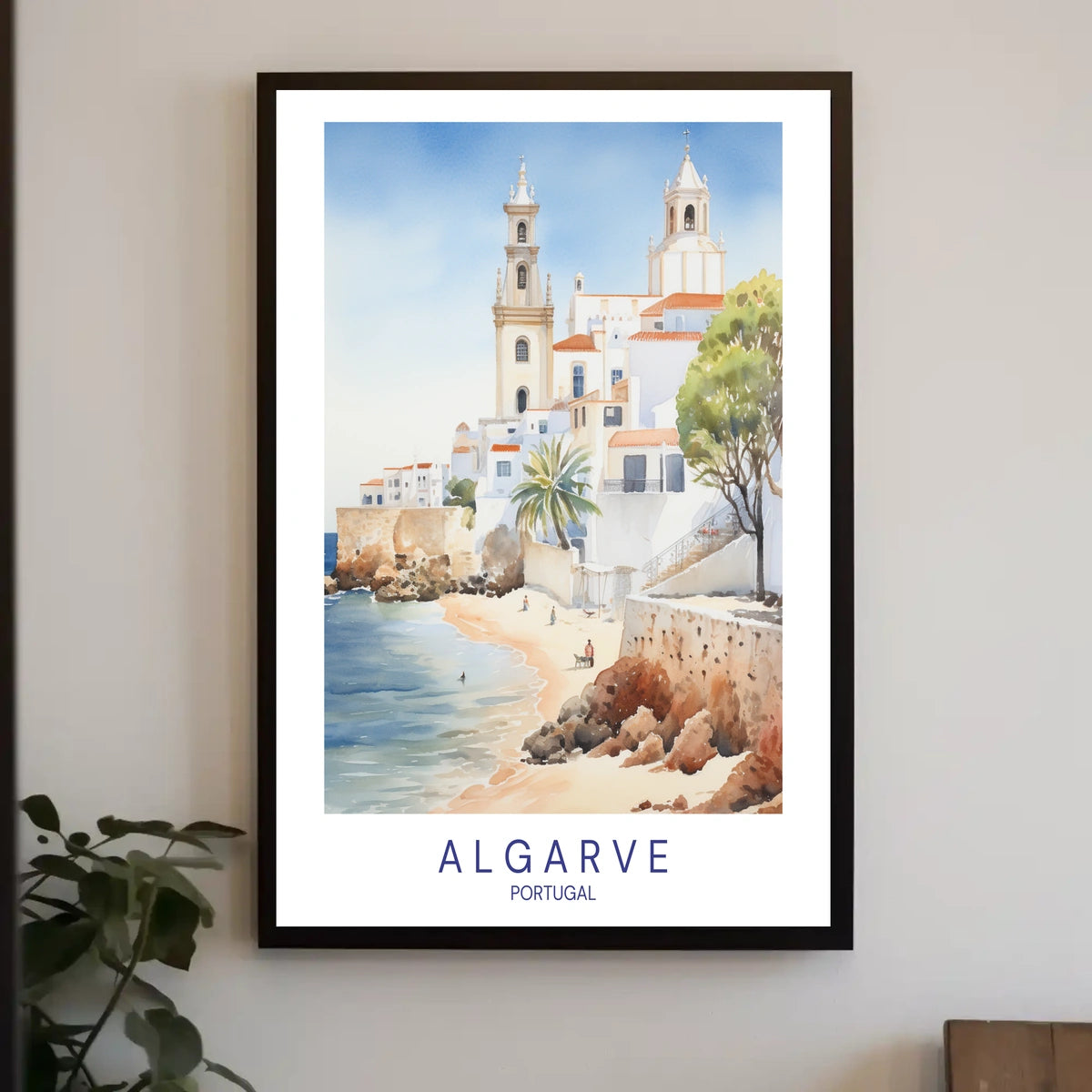 Algarve, Portugal Coastal Charm Poster