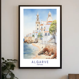 Algarve, Portugal Coastal Charm Poster