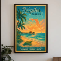 Discover Naples, Florida Poster