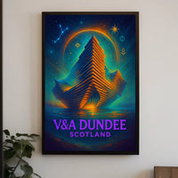 VA Dundee Scotlands Architectural Marvel Poster