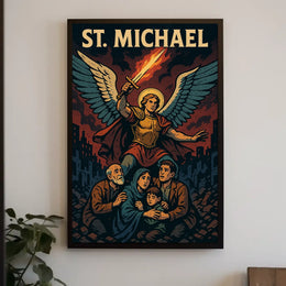 St. Michael Protector Of The People Poster