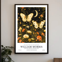 William Morris Celestial Cotton Prints Cultural or Heritage Poster