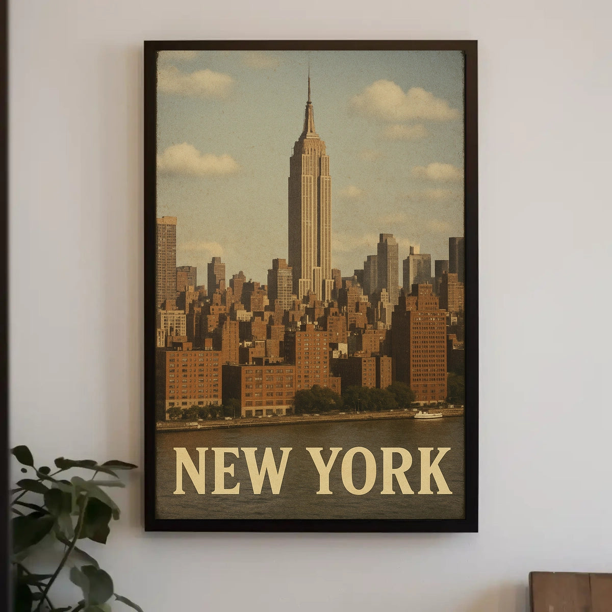 New York City Skyline Poster