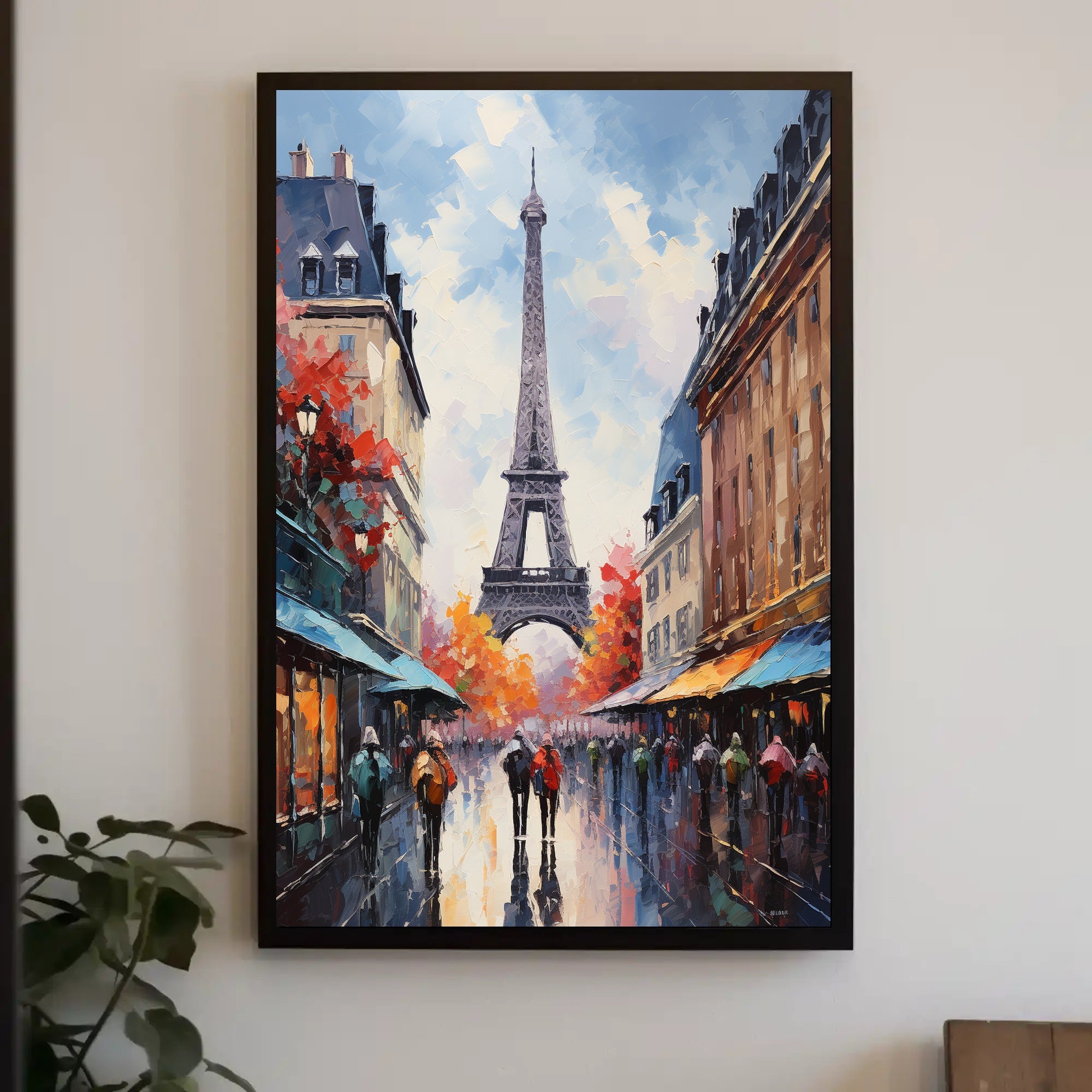 Autumn In Paris Poster