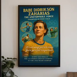 Babe Didrikson Zaharias The Poster