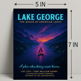 Lake George The Queen of American Lakes Poster PosterGoat