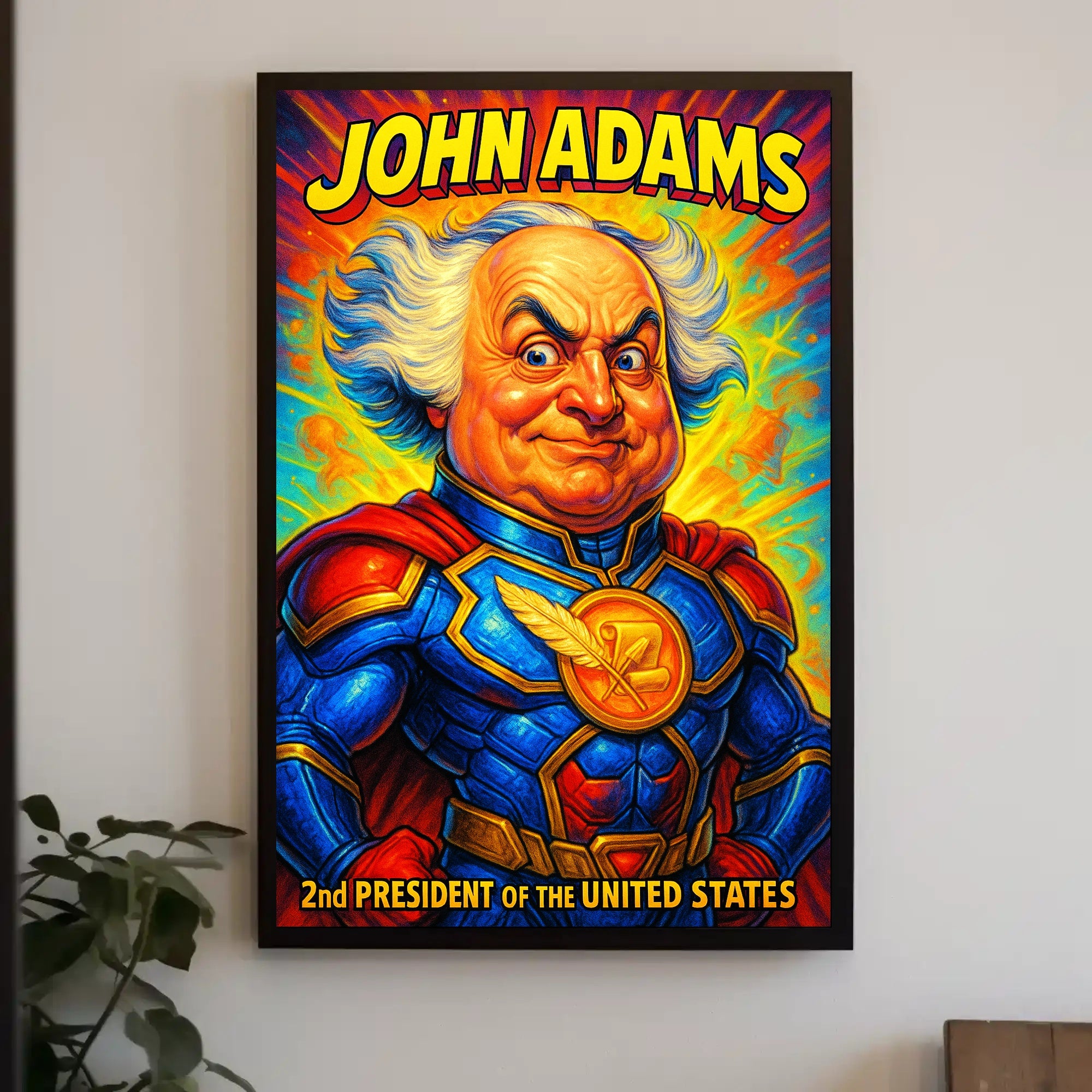 John Adams 2nd President Poster PosterGoat