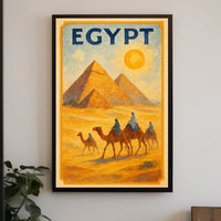 Colorful Artistic Journey Captured in Abstract or Artistic Poster