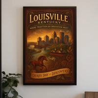 Louisville, Kentucky Where Tradition and Innovation Meet Poster