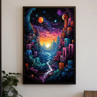 Cosmic Dreamscape Poster PosterGoat