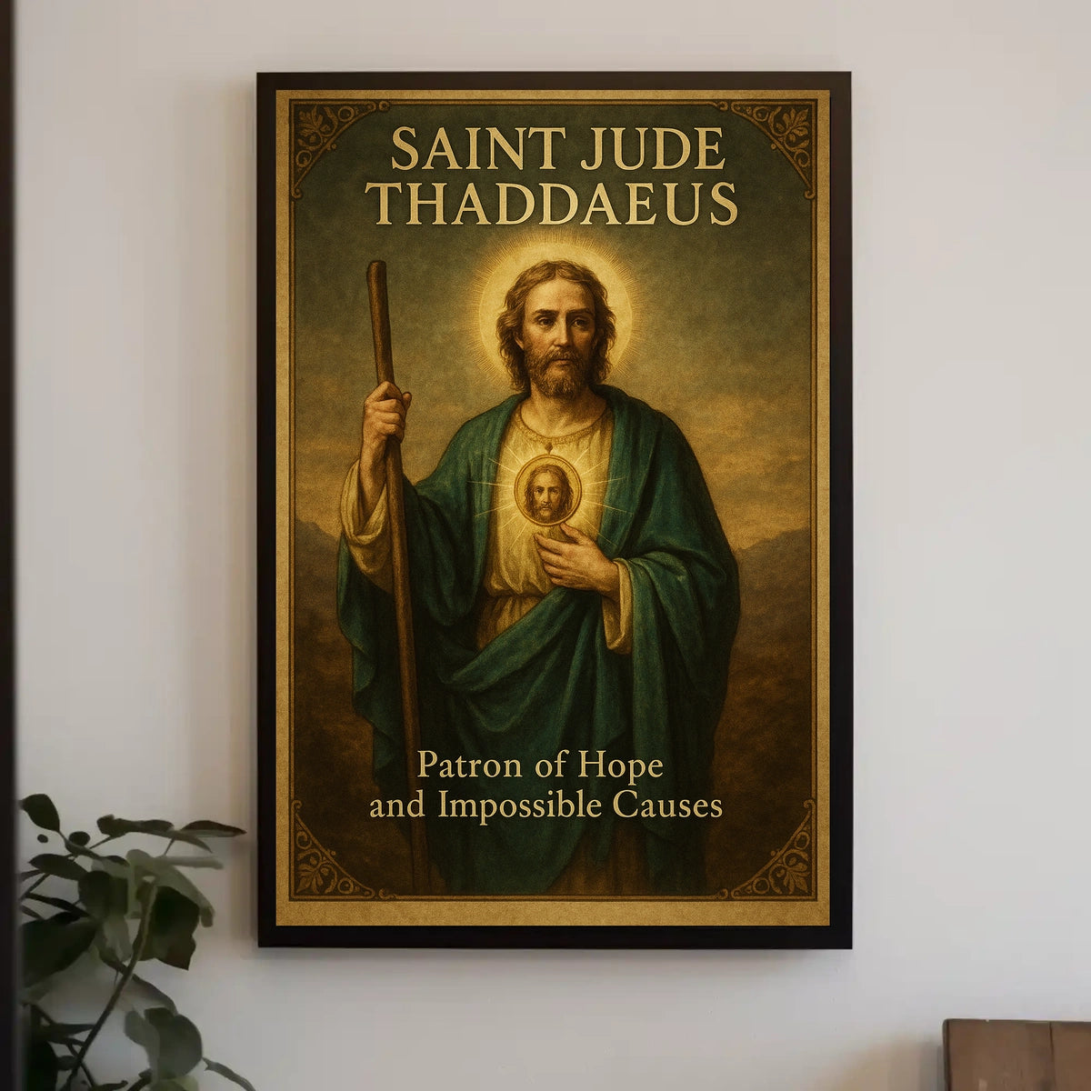 Saint Jude Thaddaeus Patron of Hope Poster