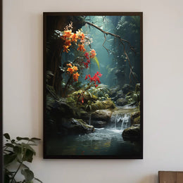 Rainforest Serenity National Park Poster