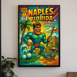 Naples, Florida The Coastal Marvel Poster
