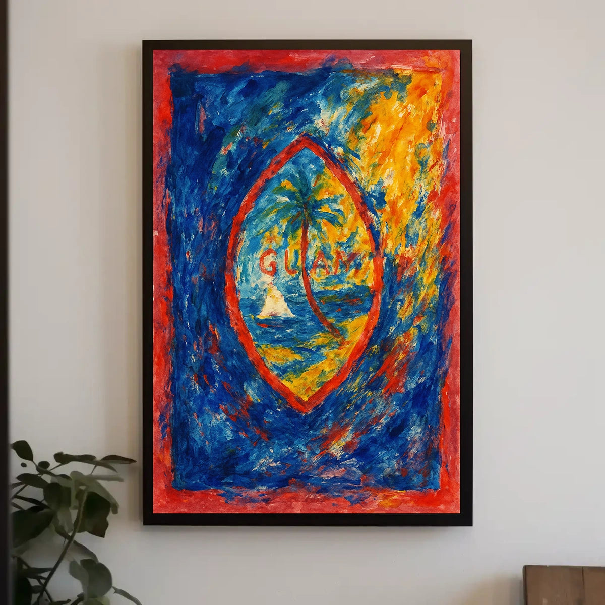 Vibrant Guam Poster