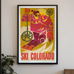 Ski Colorado Poster