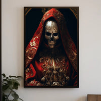 The Enigmatic Masked Figure Poster PosterGoat