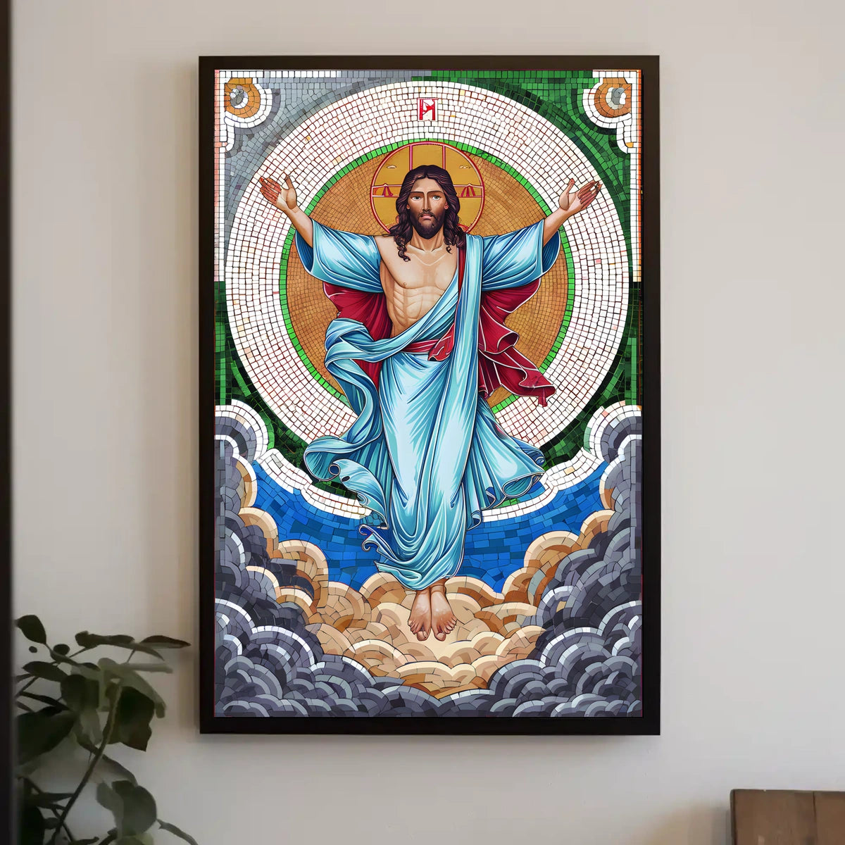 Ascension Mosaic Art Poster