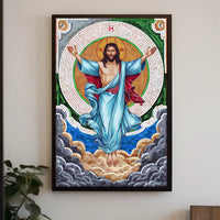 Ascension Mosaic Art Poster