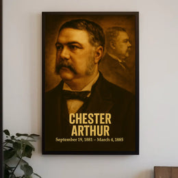 Chester Arthur 21St President Poster